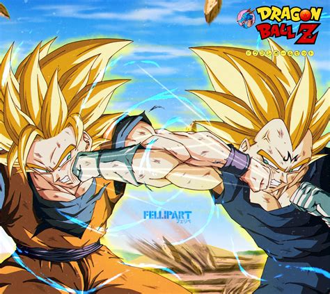 ssj2 goku vs majin vegeta|who wins goku or vegeta.